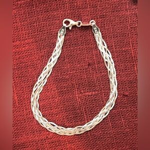 Mia Fiore Italy 925 Sterling SilverBracelet 7" New In Box